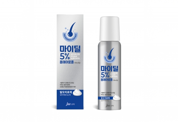 ▲마이딜 5% 폼 에어로졸