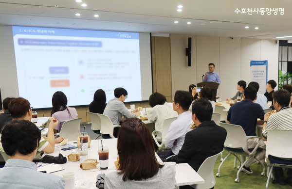 동양생명, 점심시간 활용‘브라운 백 미팅’진행 [사진=동양생명]