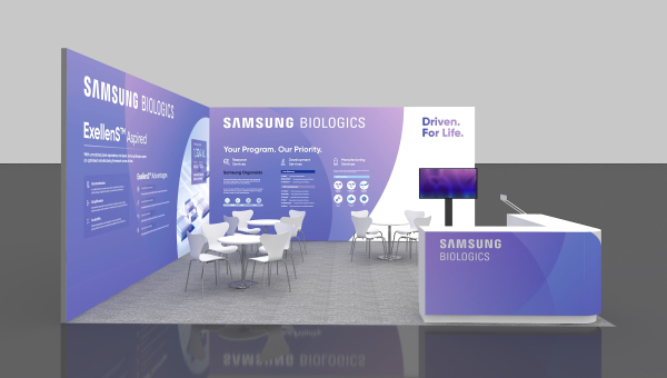 ▲ 바이오플러스-인터펙스 코리아 2025 삼성바이오로직스 부스 이미지