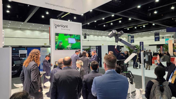 ▲CNS 고영테크놀러지 전시 부스