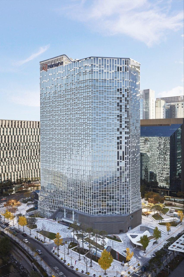 한화그룹 본사 사옥 전경. [사진=한화그룹]<br>