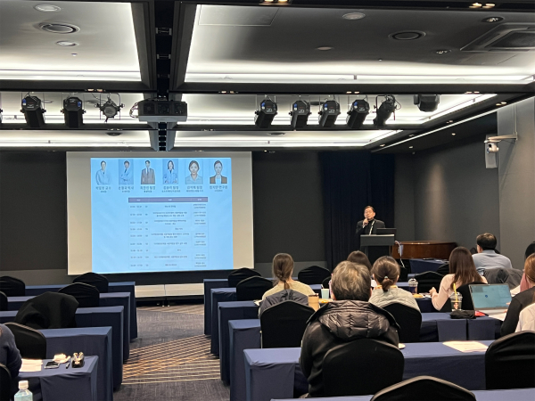 ▲고대구로병원 의료기기 사용적합성 시험센터 심포지엄 현장 모습