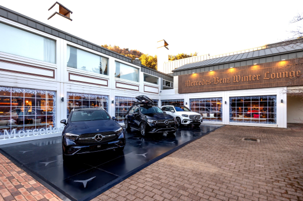 벤츠코리아, 평창 모나 용평 스키리조트서 겨울 시즌 맞이 ‘윈터 스릴’ 팝업 운영 [사진= 벤츠코리아]