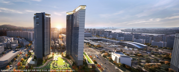 래미안 패러피크 반포 투시도 [사진=삼성물산]
