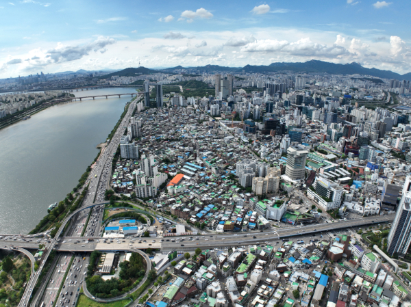 성수전략정비구역 4지구 전경 [사진=대우건설]