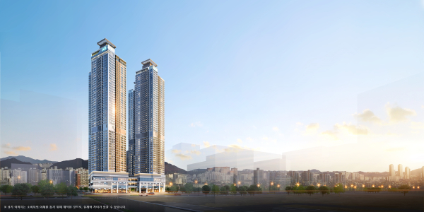 창원자이 더 스카이 투시도 [사진=GS건설]