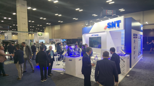 미국 '파워젠 인터내셔널 2026' 참가 사진  [사진=SNT에너지]