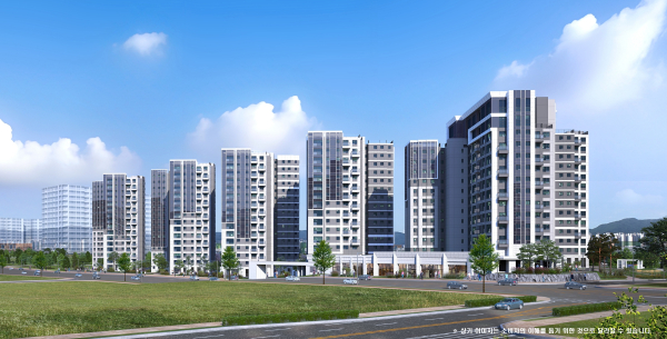 래미안 엘라비네 투시도 [사진=]