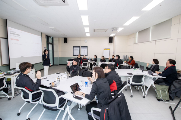 혼다 모터사이클 딜러 대상 CS 교육 현장 [사진=혼다]