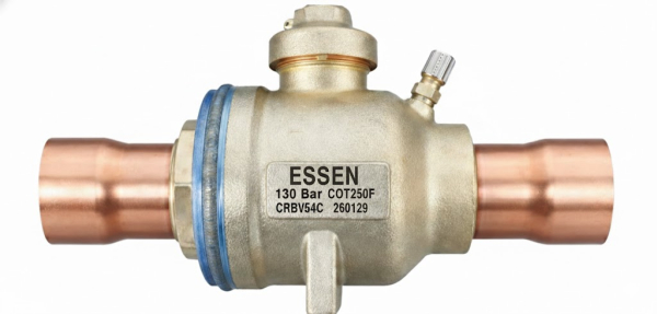 CO₂ 냉매용 볼밸브 [사진=에쎈테크]