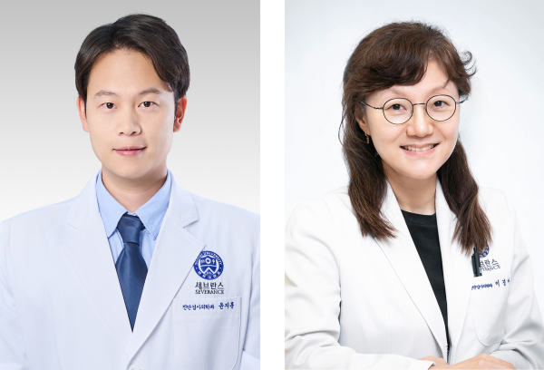 ▲ 강남세브란스병원 진단검사의학과 윤지훈, 이경아 교수
