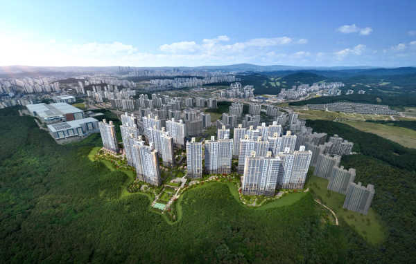 동탄 파라곤 3차 조감도 [사진=라인산업]