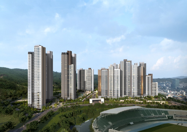 두산위브더제니스 구미 투시도. [사진=두산건설]