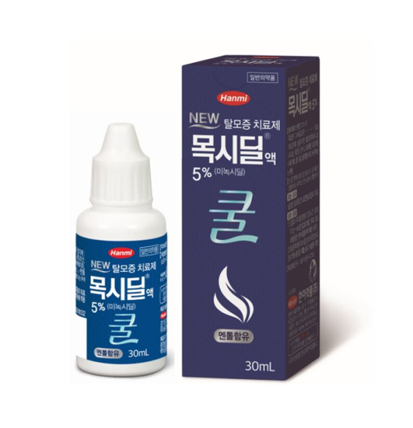 ▲한미약품 목시딜액5% 제품 사진