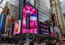 ▲미국 타임스퀘어 내 메디큐브 옥외 광고