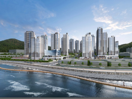 여수 소제 중흥S-클래스 우미린 투시도. [사진=중흥토건]
